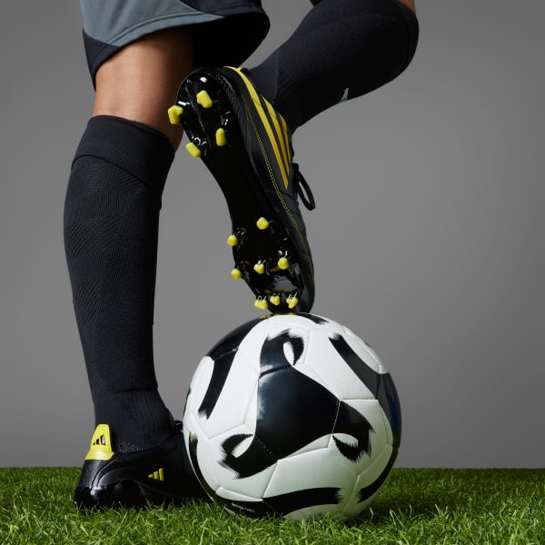 新品　26.5 Adidas F50 ELITE LEATHER FG 2010 F50 Elite 2010 Chuteira de Couro para Campo Firme - Preto adidas