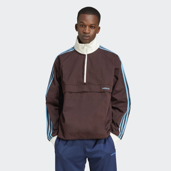 adidasアウター adidas Pullover - Brown | adidas UK