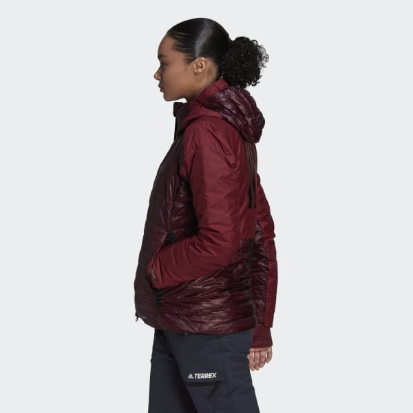 Rood Terrex MYSHELTER Donsjack met Capuchon