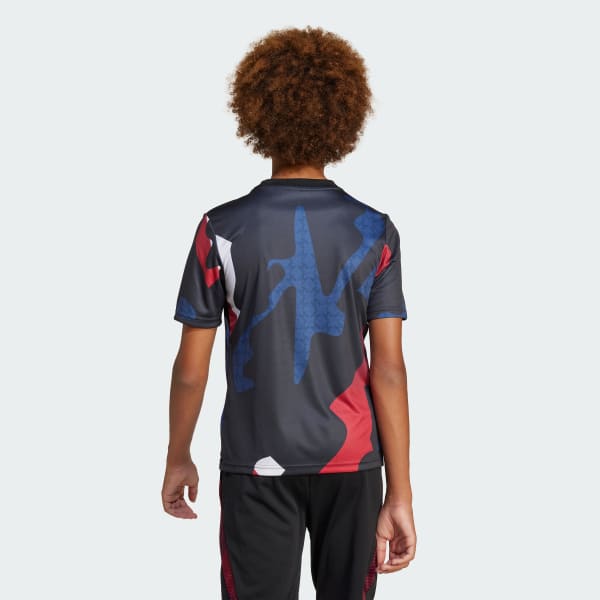 Nero Maglia Pre-Match 24/25 Junior Manchester United FC