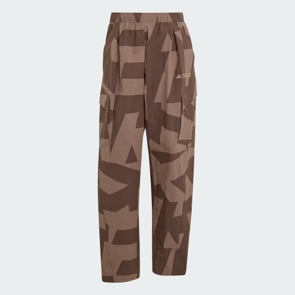 bruin Terrex Xploric Cargobroek met Print
