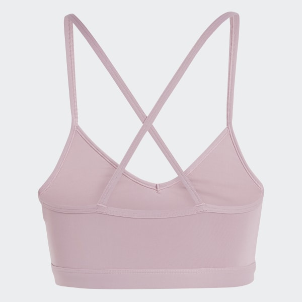 Violeta Top Deportivo de Entrenamiento AeroReact Soporte Ligero