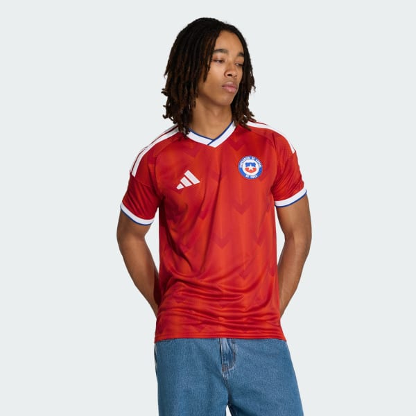 Rojo Camiseta Local Selección Chilena 26