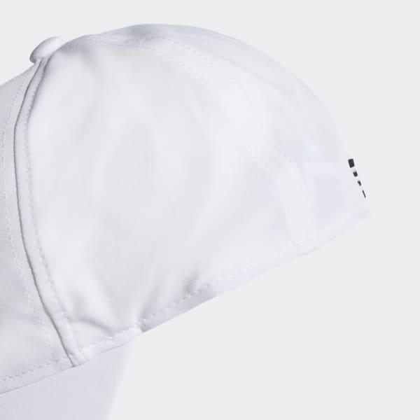 wit AEROREADY 3-Stripes Honkbalpet