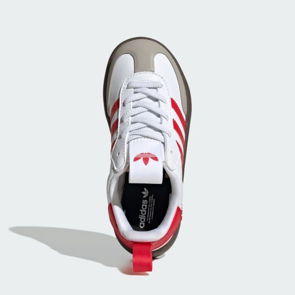White Adifom Samba 360 Shoes Kids