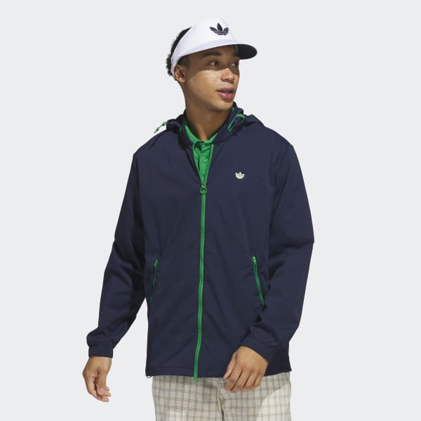 AdidasGolf×clubhaus限定コラボ フルジップ長袖フーディー/XL アディダス 【オリジナルスゴルフ】フルジップ 長袖フーディー