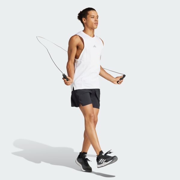White exercise tank sale top