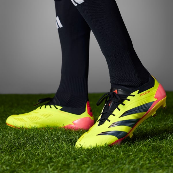 Amarillo Calzado de Fútbol Predator Elite Terreno Firme