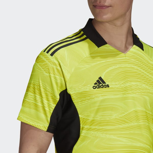 Camiseta de Arquero Condivo 21 Primeblue - Amarillo | adidas