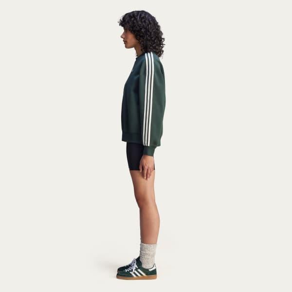 mau-xanh-la Áo Sweatshirt adidas x Sporty & Rich