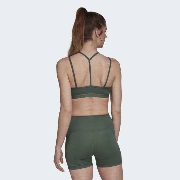 zelená Podprsenka Yoga Essentials Light-Support WK618