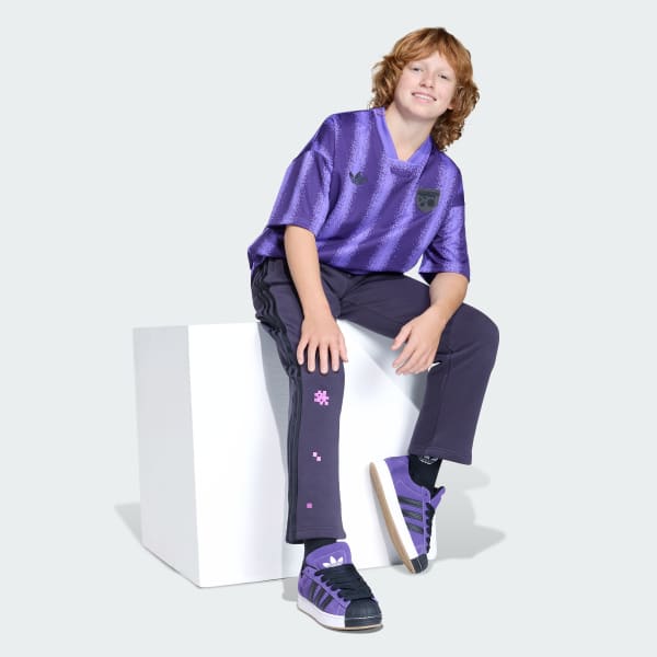 Roxo CAMISETA OVERSIZED adidas MINECRAFT