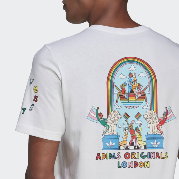 Wit Ashton Attz X London Pride T-shirt BUI98