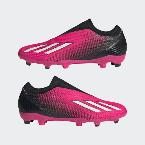 adidas X  Laceless Firm Ground Soccer Cleats - Pink | Unisex  Soccer | adidas US