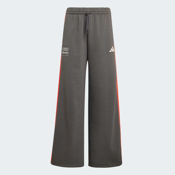 Black AUDI REVOLUT F1 TEAM DNA WIDE LEG PANTS