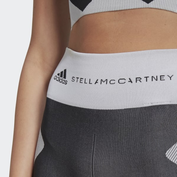 Svart adidas by Stella McCartney TrueStrength Seamless Training Leggings