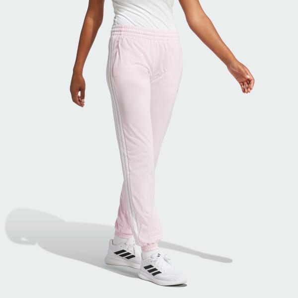 adidas Tricot 3-Stripes Track Pants - Pink | Free Shipping