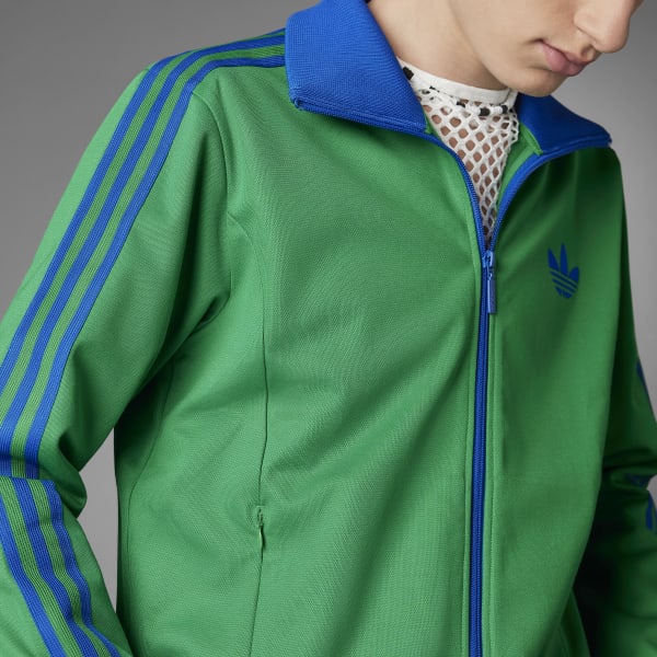 Green Adicolor 70s Striped Track Top DME12