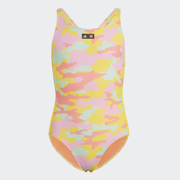 Żolty adidas x LEGO® Swimsuit