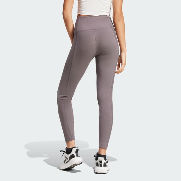 Cinza Legging 7/8 Cós Alto ALL SZN Rib