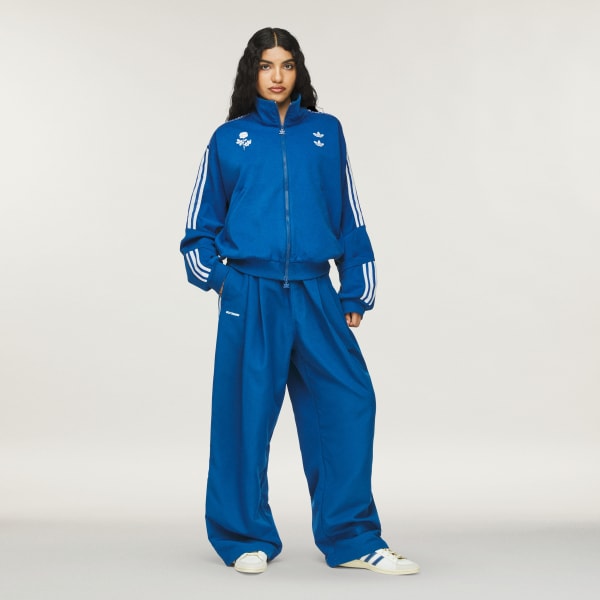 Azul Pants Deportivos Tejido Chavarria