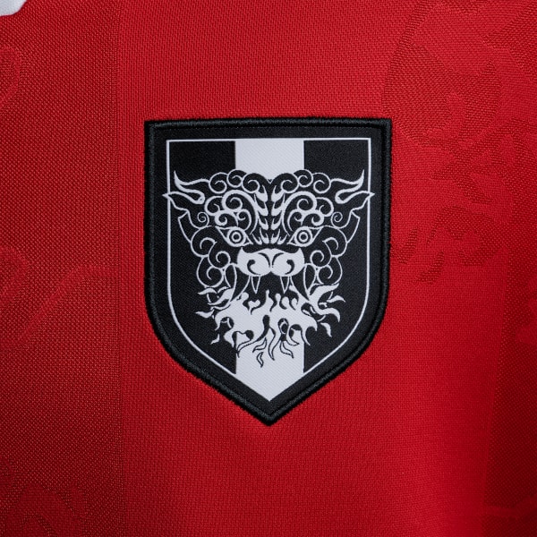 Red 26 축구 팬웨어 칼라 저지