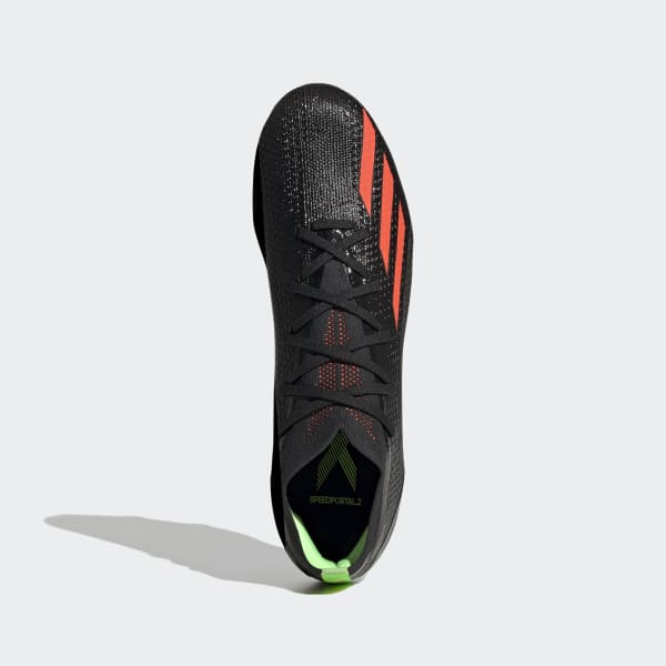 Preto Botas de Futebol X SPEEDPORTAL.2 – Piso firme