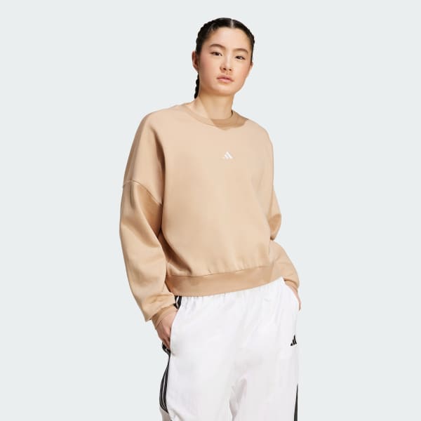 Marron Sweat-shirt Essentials petit Logo Feelcozy