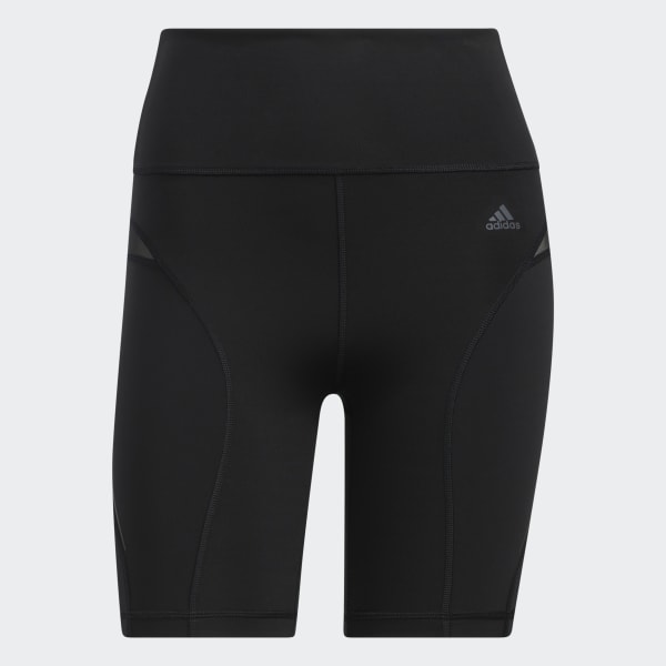 Black Tailored HIIT 45 seconds Training Short Tights DK531