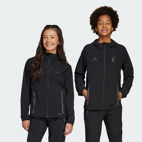 cierna Bunda Real Madrid Tiro 25 Competition Vis Tech Travel Kids