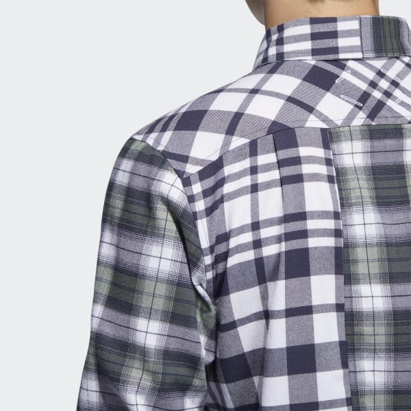 Λευκό Adicross Flannel Long Sleeve Shirt P9893