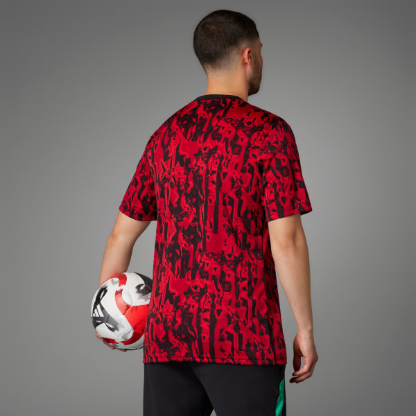 Red Manchester United Pre-Match Jersey