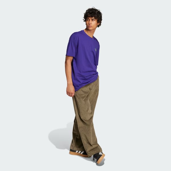 adidas Skeleton Back Tee - Purple | Free Shipping with adidas Skeleton Back Tee - Purple | Free Shipping with