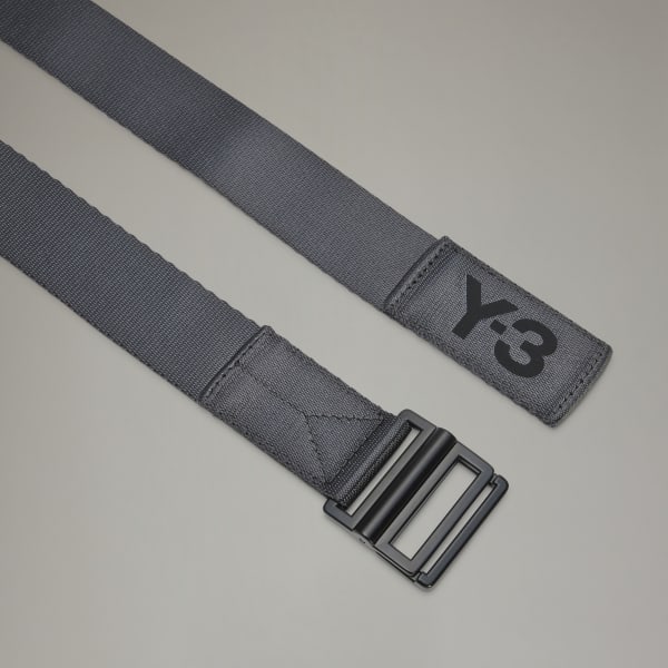 Grey Y-3 Belt