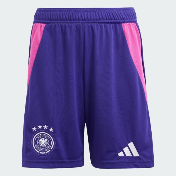 adidas Germany 24 Away Shorts Kids Purple adidas Deutschland