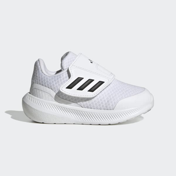 White RunFalcon 3.0 Hook-and-Loop Shoes