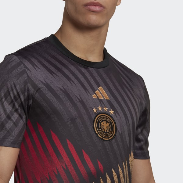 Negro Camiseta Prepartido Alemania WK793