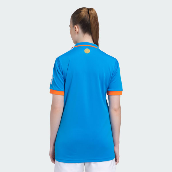 adidas INDIA CRICKET ODI FAN JERSEY Blue adidas India