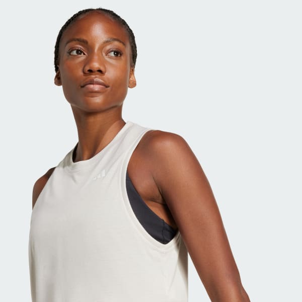 売れ筋商品|||アディダス カットソー トップス レディース Women's Train Essentials Boxy Workout Tank White adidas Women's Train Essentials Boxy Workout Tank - Macy's
