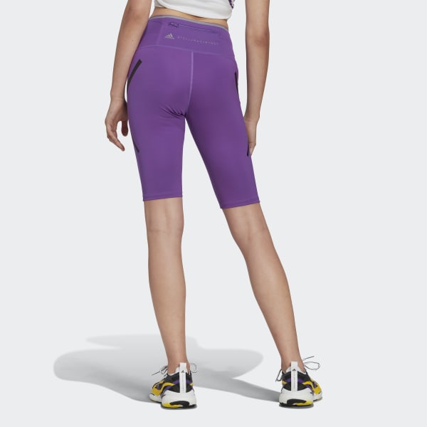 Lila adidas by Stella McCartney TruePace Cycling Shorts