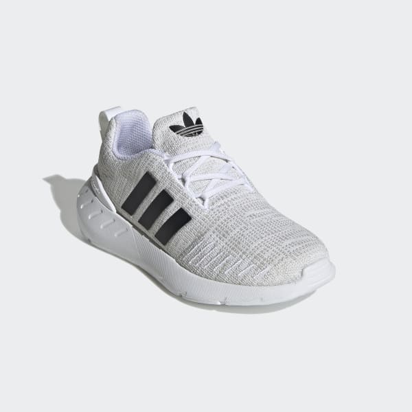 Adidas originals swift run all best sale white