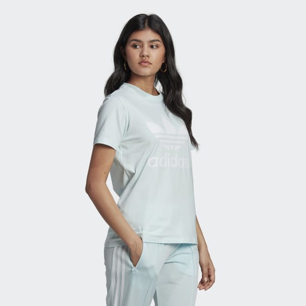 Blue ADICOLOR CLASSICS TREFOIL TEE