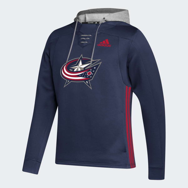 NHL Columbus Blue Jackets Men's Hooded Sweatshirt with Lace - S