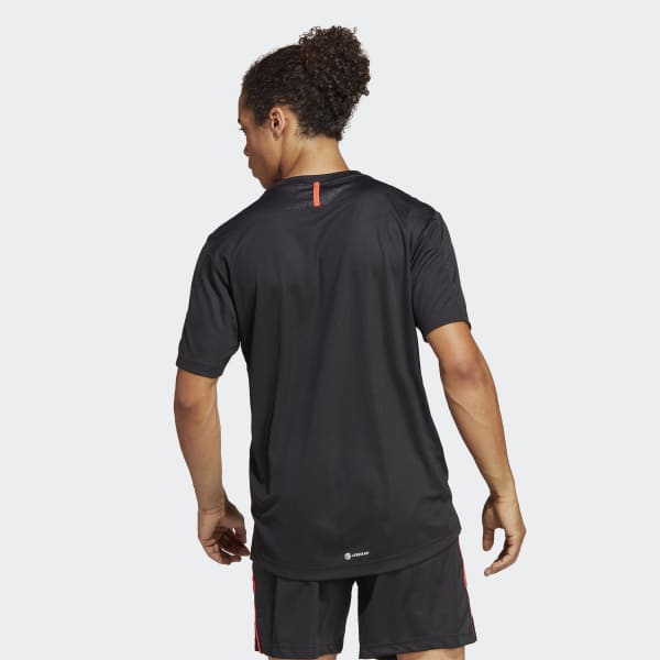 Black Workout Base Tee