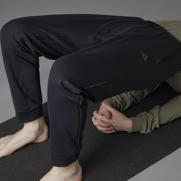 adidas Authentic Balance Yoga Pants - Black, Men's Yoga