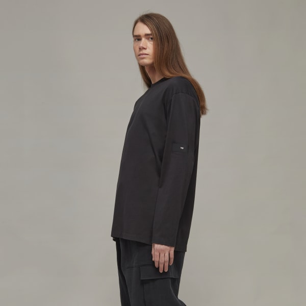 Negro Camiseta manga larga Y-3