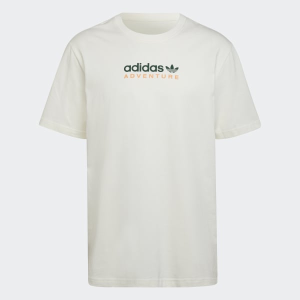 biela Tričko adidas Adventure Mountain Spray