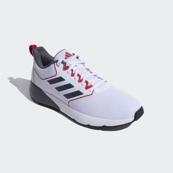 White Dash-Run Shoes