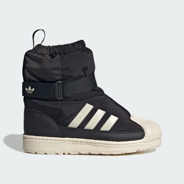 Black Superstar 360 Winterized 키즈 부츠