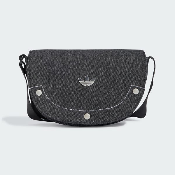 adidas Denim Mini Shoulder Bag Black adidas Malaysia